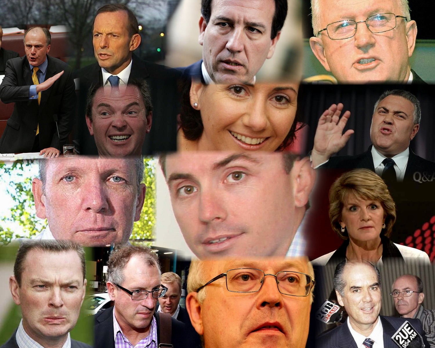 Collage of pollies in AshbyGate