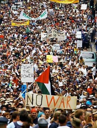 Iraq War Demonstration Sydney