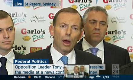 Abbott’s #Battlerort lines collapse under @bkjabour questioning