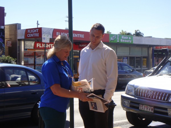 Jan Pukallus on a mission to convert the voters of Forde to the CEC