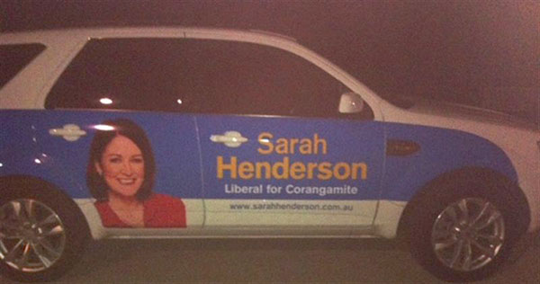 Henderson---car