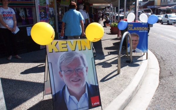 Bad press, poll shock cloud Rudd’s bid for Griffith