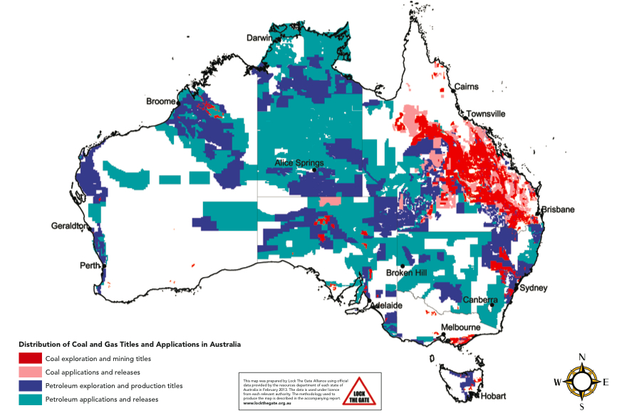 Australia: earmarked for mining