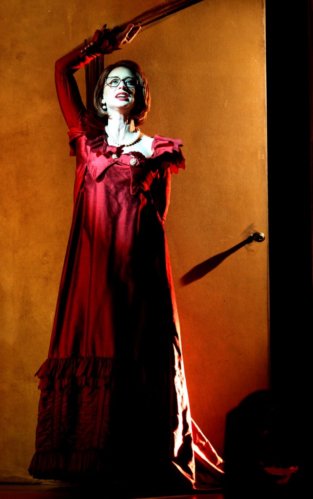 Julia Gillard does the Habanera in The Wharf Revue 2013 (Photo: Tracey Schramm).