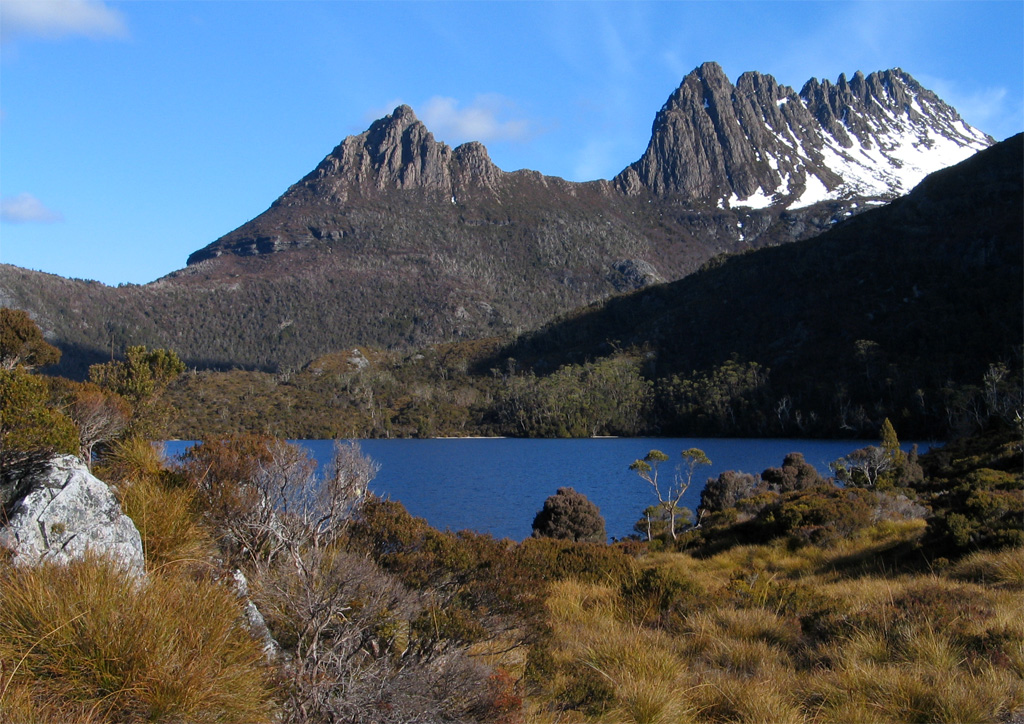 Cradle Mountain, Tasmania (Source: Wikipedia).