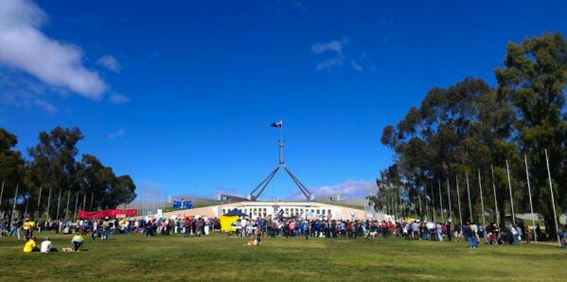 Storify: A concerned nation shouts to its Parliament #MarchInMarch