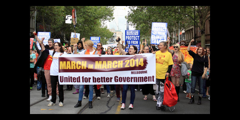 The #MarchinMarch Melbourne in pictures, by @Jansant