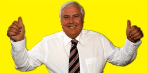 Clive Palmer of the Palmer United Party (PUP).