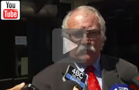 ABC News Qld: Lawyer Chris Hannay lodges $1m defamation action against Newman and Bleijie.