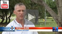 7 News Brisbane: Political rival, Scott Elms reveals David Gibson's past.