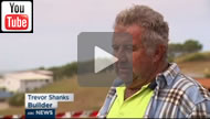 ABC News Qld: Cracks in the construction pillar, down 40pc in Central Queensland.