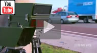 9 News Brisbane: New laser guided speed cameras 'ladar' are set to be rolled out on Queensland streets.