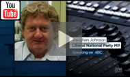 ABC News Qld: LNP MP for Gregory Vaughan Johnson made racist comments about foreign and Asian drivers.