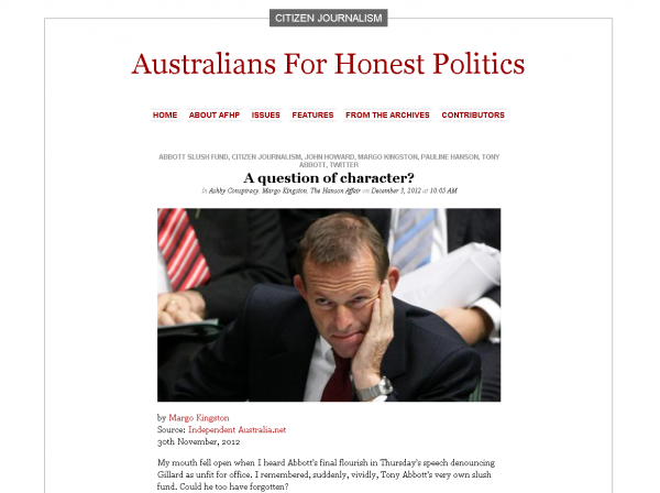 Australians For Honest Politics