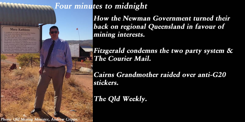 Four minutes to midnight – The Qld Weekly #qldpol: @Qldaah
