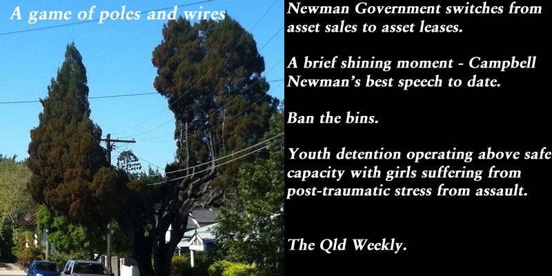 A game of poles and wires – The Qld Weekly #qldpol: @Qldaah