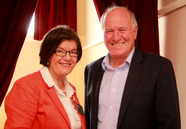 Independent Member of Indi Cathy McGowan MP and Former Independent Member for New England Tony Windsor. Photo: Wayne Jansson