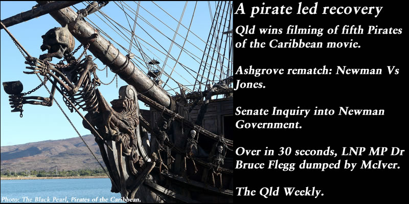 Piracy led recovery – The Qld Weekly #qldpol: @Qldaah