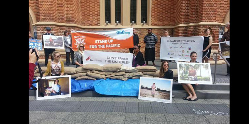 Anti fracking protest targets Buru Energy in Perth: Rick Hoyle – Mills @RickHM reports