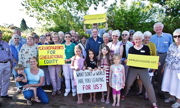 @RobinMosman calls on grandparents of Australia to unite for climate action