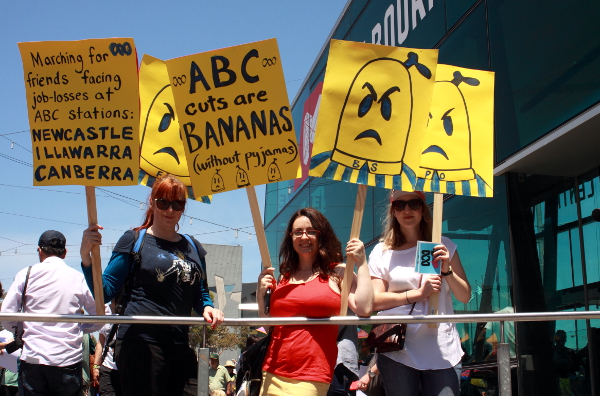 @vanbadham @emilymillane & @AnnieStockton the Banana Block. Photo: Wayne Jansson