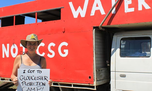 The #protectgloucester camp: @coolmccool reports