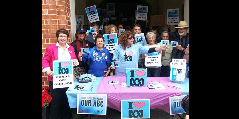 Perth supporters stand up against #OurABC funding cuts: Rick Hoyle – Mills @RickHM reports