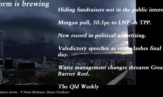 Hiding fundraisers not in the public interest – The Qld Weekly #qldpol: @Qldaah