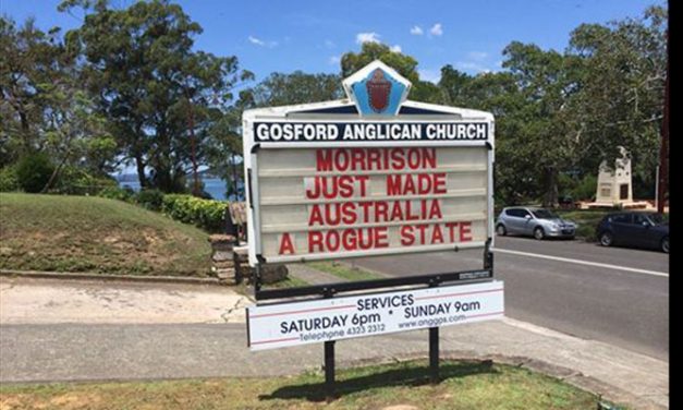 When has the suspension of the rule of law ever been a win for humanity? asks Fr Rod Bower @FrBower