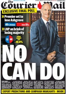 31/01/15 The Courier Mail - Premier to lose Ashgrove - No Can Do