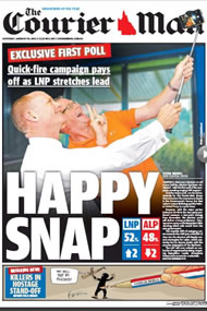 The Courier Mail - Galaxy poll has LNP win with 52pc TPP