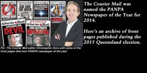 The Courier Mail was named the PANPA Newspaper of the Year for 2014.