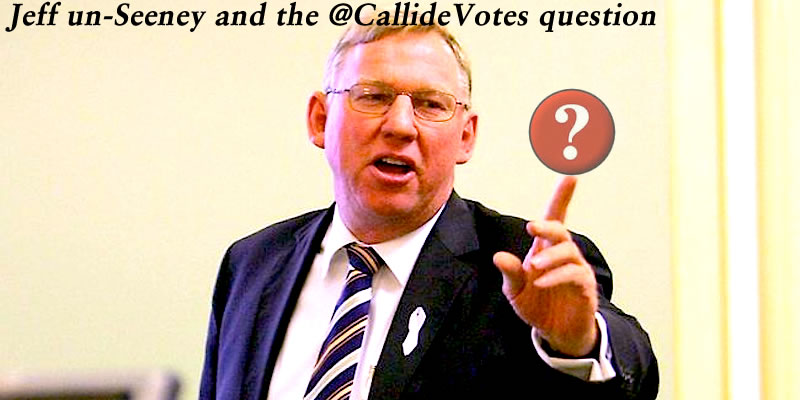 Jeff un-Seeney and the @CallideVotes question – #qldvotes #qldpol @Qldaah