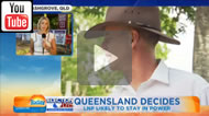 9 News Brisbane: Newman could become first Qld Premier to lose his seat in 100 years
