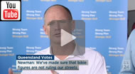 ABC News Qld: #qldvotes 'This is what I hear': Newman asked for connection between unions and bikies