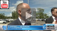 Ten News Qld: "I'm not a politician any more," says Newman as the LNP splits into four.