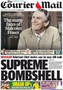 The Courier Mail: Supreme Bombshell