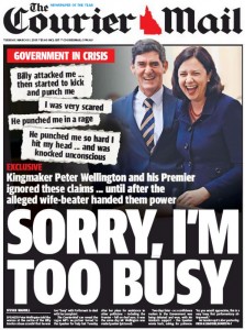 The Courier Mail - Sorry, I'm too busy , March 31 2015.