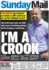 The Sunday Mail - I'm a Crook - 29 March 2015.