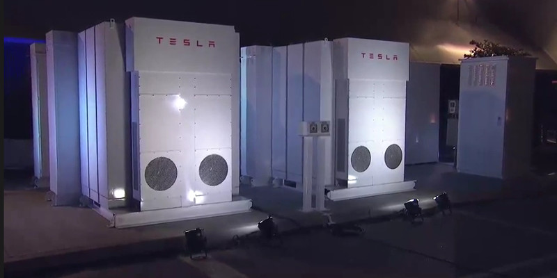 Tesla Energy utility scale Powerpack product