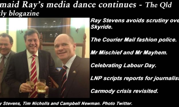 Mermaid Ray’s media dance continues – The #QldWeekly blogazine: #qldpol @Qldaah