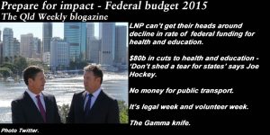 Prepare for impact - Federal budget 2015