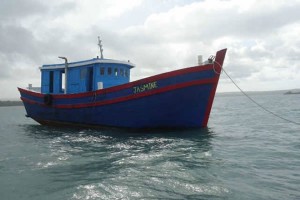 Indonesian Police: Suspected Australian Supplied Vessel "Jasmine".
