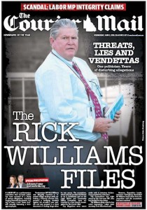 The Courier Mail - The Rick Williams Files - 3 June 2015