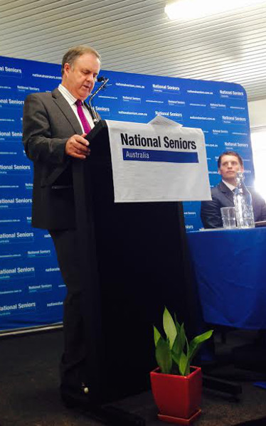 Michael O'Neill, CEO National Seniors. Photo: John Pratt
