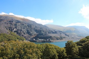 Dinorwig pumped hydro Power Station at Slate Quarry near Llanberis, Wales