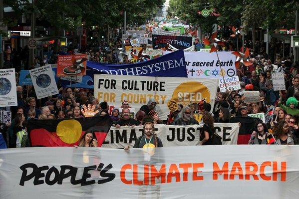 Photo: Peoples Climate  Australia/twitter