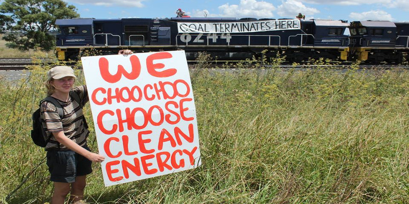 We choose clean energy over coal. Photo: Frontline Action on Coal/Facebook