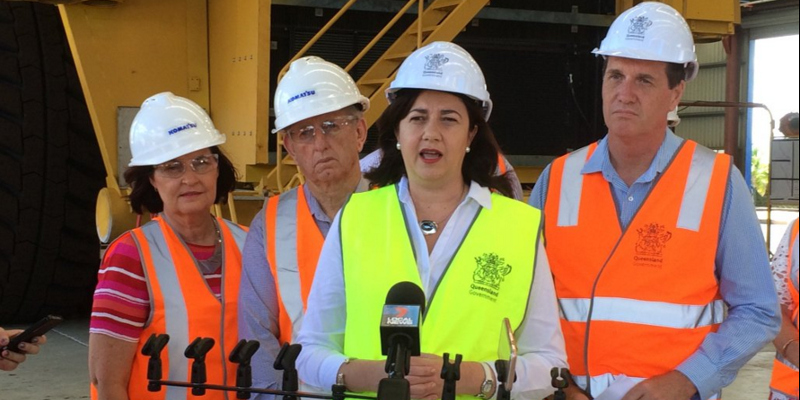 Queensland Labor Premier Palaszczuk announced approval Adani Carmichael coal mine leases