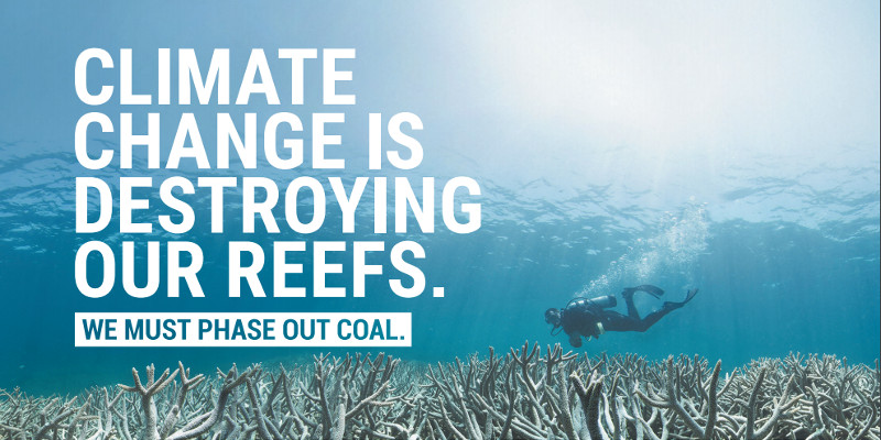 Climate Council ad in Courier Mail on Great Barrier Reef
